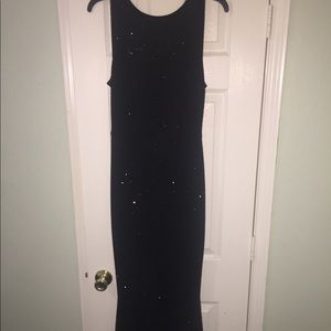 Windsor Black Sparkling Evening Gown